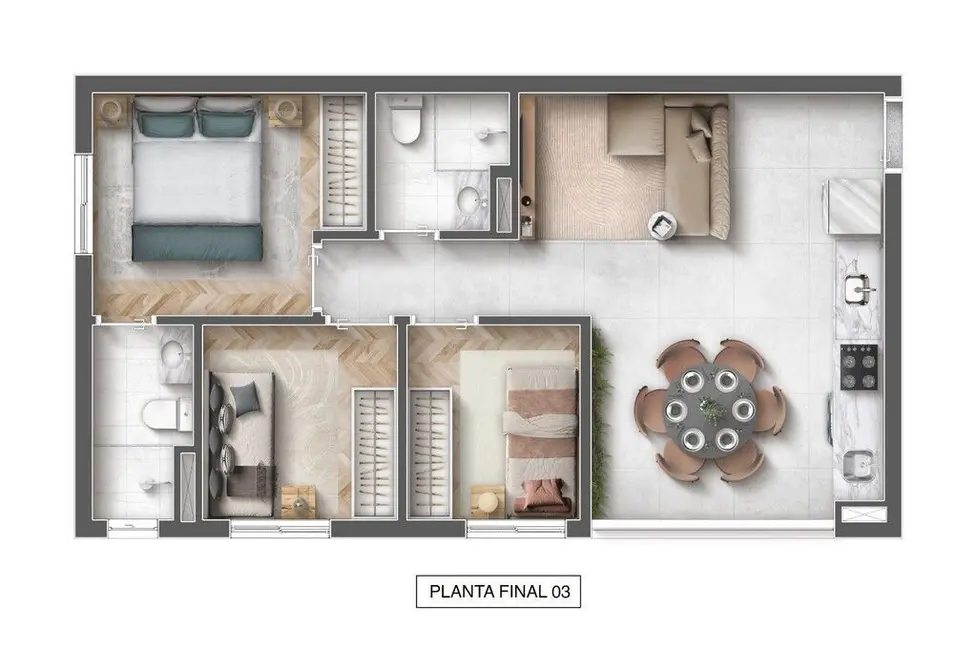 Apartamento com 3 quartos à venda, 56m2 em Jardim São Paulo(Zona Norte), São Paulo - SP - imagem 4 Foto 4 de Apartamento com 3 quartos à venda, 56m2 em Jardim São Paulo(Zona Norte), São Paulo - SP