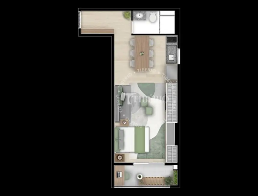 Kitnet com 1 quarto à venda, 27m2 em Vila Pompéia, São Paulo - SP - imagem 9 Foto 9 de Kitnet com 1 quarto à venda, 27m2 em Vila Pompéia, São Paulo - SP