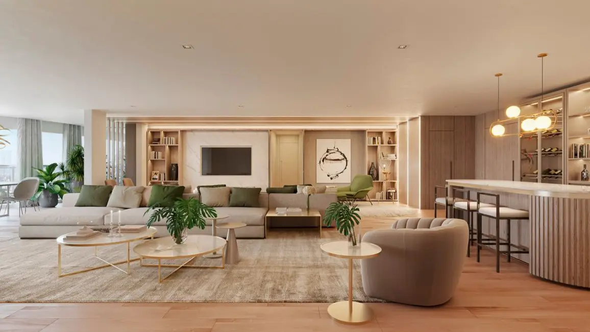 Apartamento com 4 quartos à venda, 222m2 em Água Branca, São Paulo - SP - imagem 5 Foto 5 de Apartamento com 4 quartos à venda, 222m2 em Água Branca, São Paulo - SP