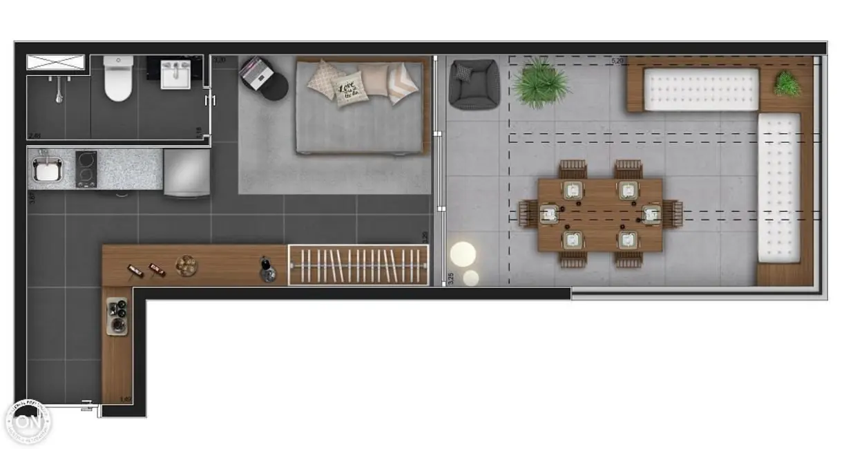 Foto 9 de Kitnet com 1 quarto à venda, 30m2 em Moema, São Paulo - SP