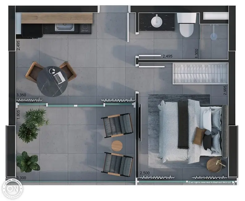 Foto 1 de Kitnet com 1 quarto à venda, 23m2 em Jardim Paulista, São Paulo - SP