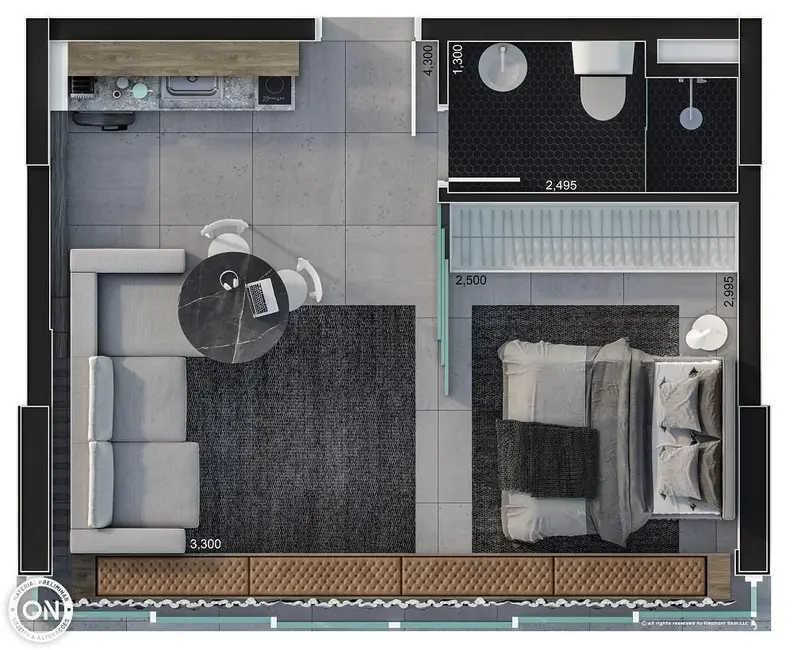 Foto 2 de Kitnet com 1 quarto à venda, 23m2 em Jardim Paulista, São Paulo - SP