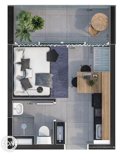 Foto 5 de Kitnet com 1 quarto à venda, 23m2 em Jardim Paulista, São Paulo - SP