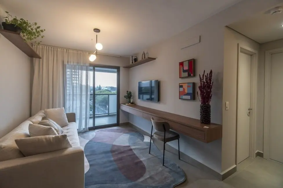 Foto 3 de Apartamento com 1 quarto à venda, 45m2 em Moema, São Paulo - SP