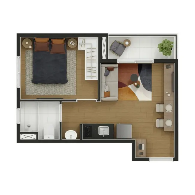 Foto 1 de Apartamento com 1 quarto à venda, 26m2 em Butantã, São Paulo - SP