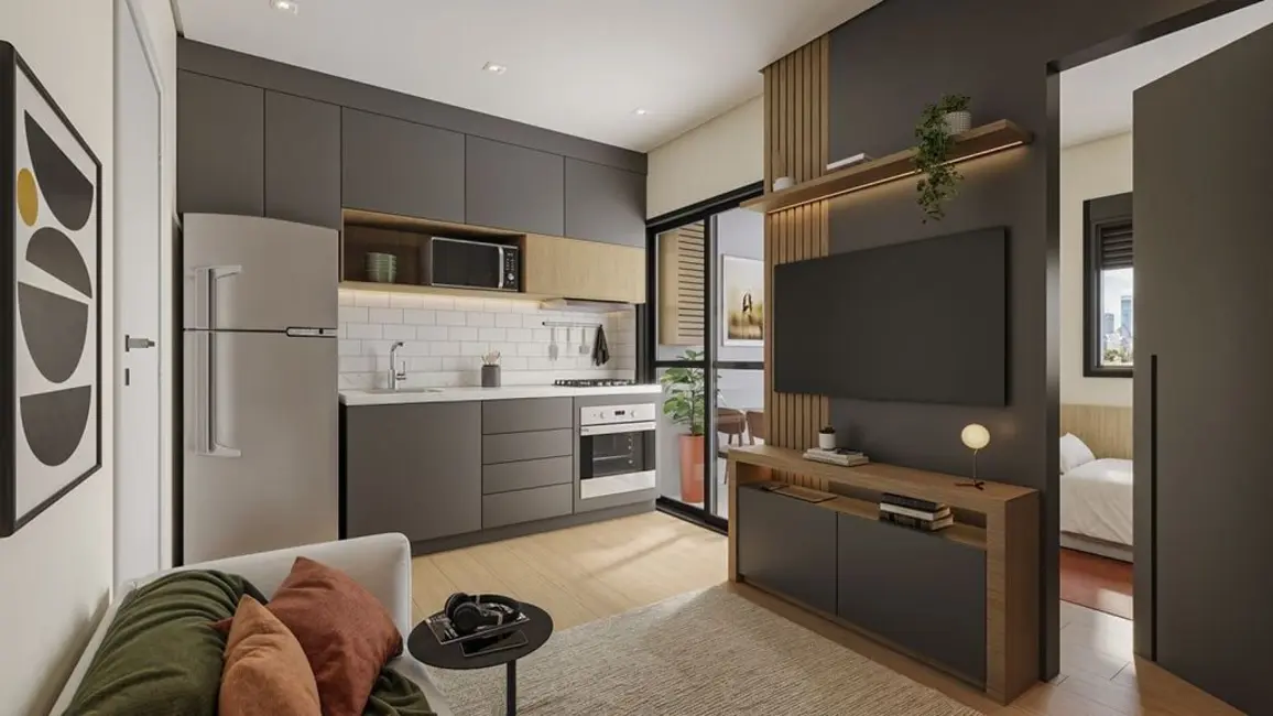 Apartamento com 1 quarto à venda, 30m2 em Butantã, São Paulo - SP - imagem 6 Foto 6 de Apartamento com 1 quarto à venda, 30m2 em Butantã, São Paulo - SP