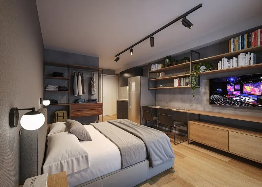 Foto 3 de Apartamento com 1 quarto à venda, 24m2 em Santa Cecília, São Paulo - SP