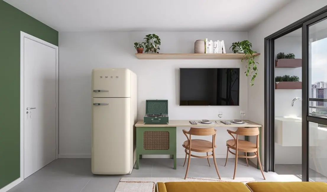 Foto 4 de Kitnet com 1 quarto à venda, 24m2 em Santa Cecília, São Paulo - SP