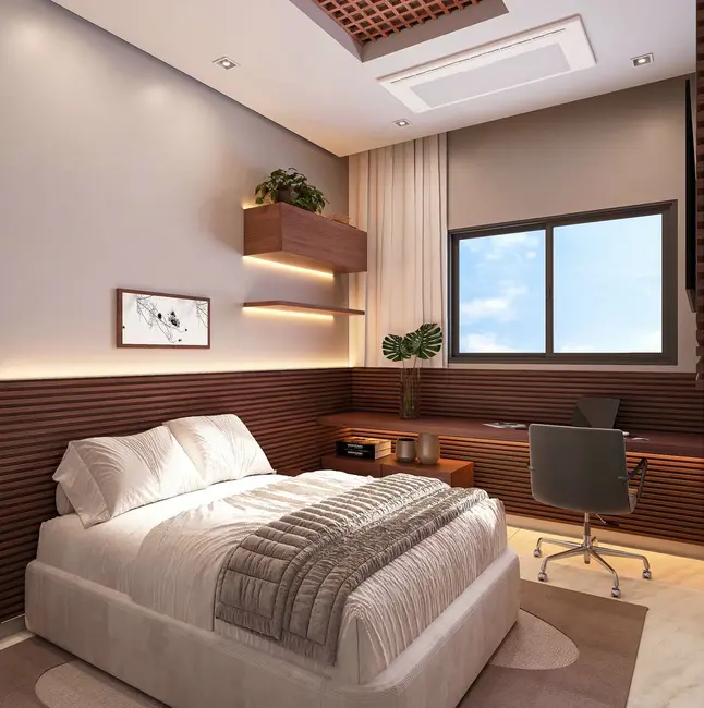 Foto 6 de Apartamento com 2 quartos à venda, 72m2 em Canto do Forte, Praia Grande - SP