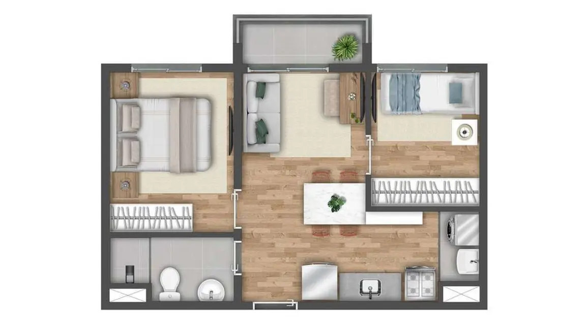 Apartamento com 1 quarto à venda, 26m2 em Vila das Belezas, São Paulo - SP - imagem 2 Foto 2 de Apartamento com 1 quarto à venda, 26m2 em Vila das Belezas, São Paulo - SP