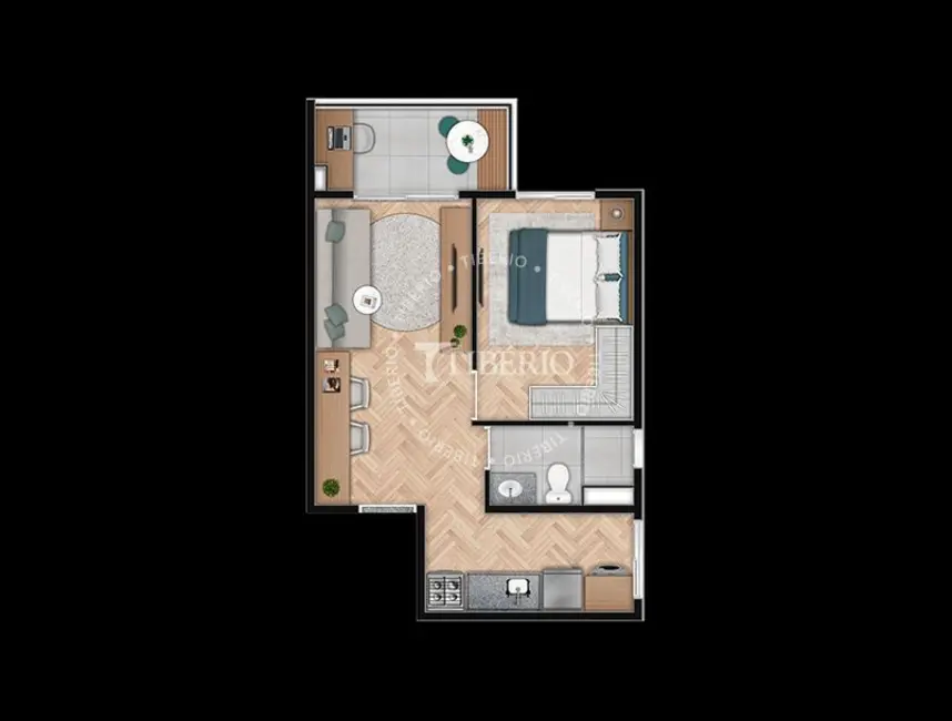 Foto 4 de Apartamento com 2 quartos à venda, 47m2 em Vila Guarani (Z Sul), São Paulo - SP