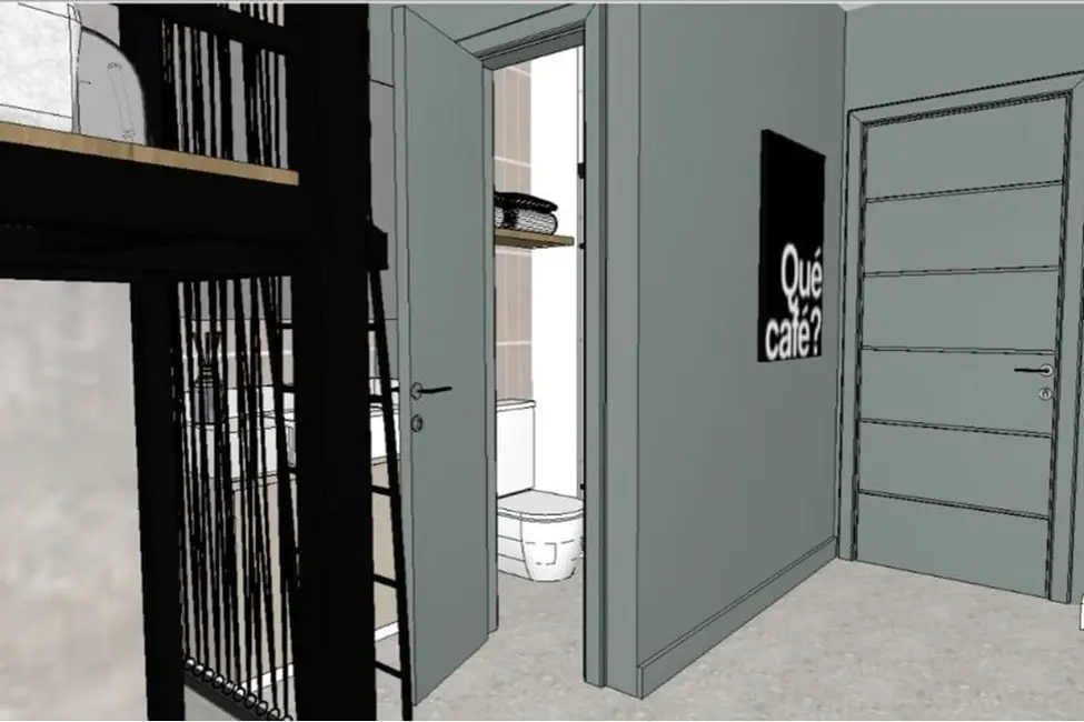 Kitnet com 1 quarto à venda, 21m2 em Santo Amaro, São Paulo - SP - imagem 3 Foto 3 de Kitnet com 1 quarto à venda, 21m2 em Santo Amaro, São Paulo - SP