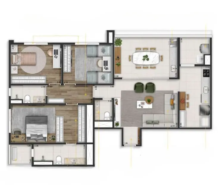Foto 5 de Cobertura com 3 quartos à venda, 220m2 em Jardim São Paulo(Zona Norte), São Paulo - SP