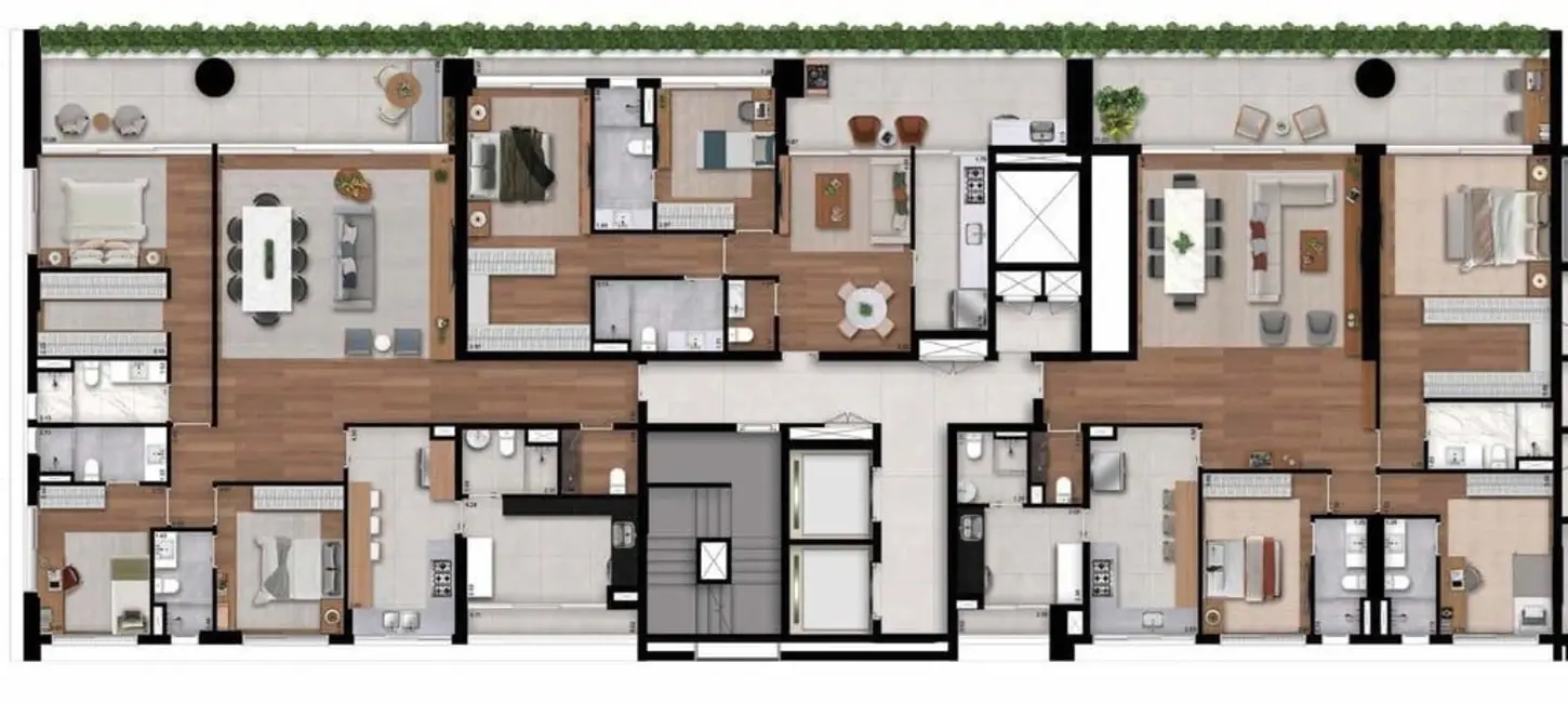 Apartamento com 2 quartos à venda, 105m2 em Itaim Bibi, São Paulo - SP - imagem 7 Foto 7 de Apartamento com 2 quartos à venda, 105m2 em Itaim Bibi, São Paulo - SP