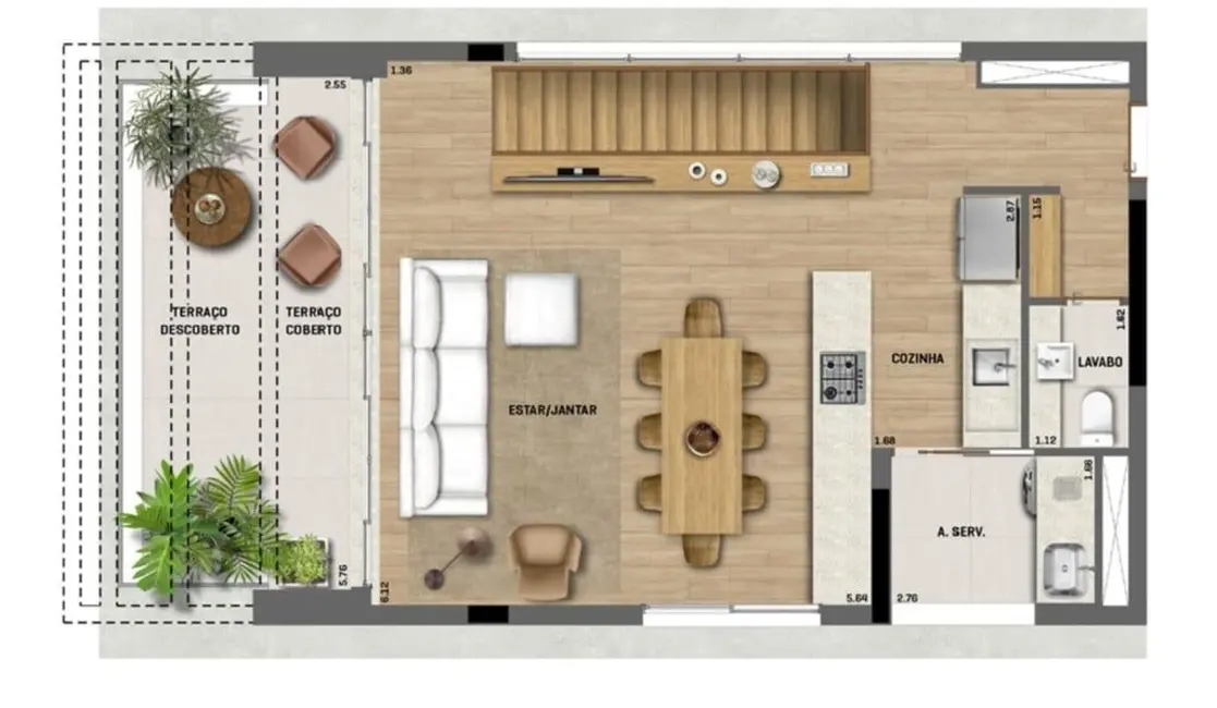 Foto 5 de Apartamento com 2 quartos à venda, 199m2 em Jardins, São Paulo - SP