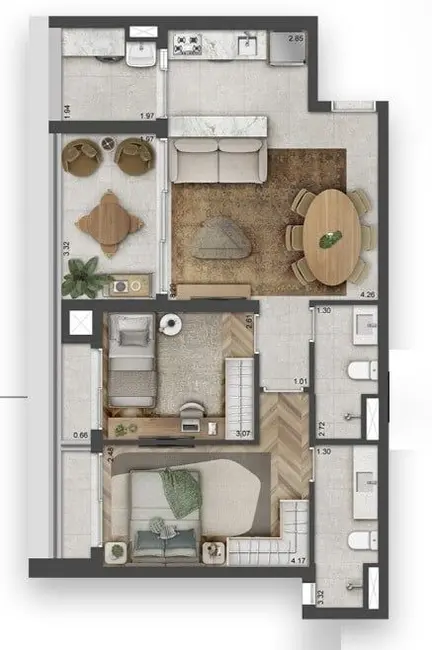 Apartamento com 1 quarto à venda, 38m2 em Jardim Paulista, São Paulo - SP - imagem 1 Foto 1 de Apartamento com 1 quarto à venda, 38m2 em Jardim Paulista, São Paulo - SP