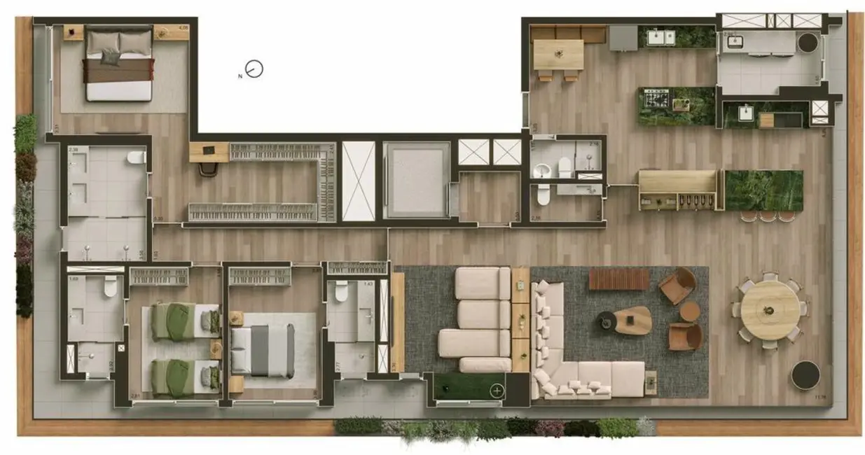 Foto 1 de Apartamento com 4 quartos à venda, 245m2 em Jardim Europa, São Paulo - SP