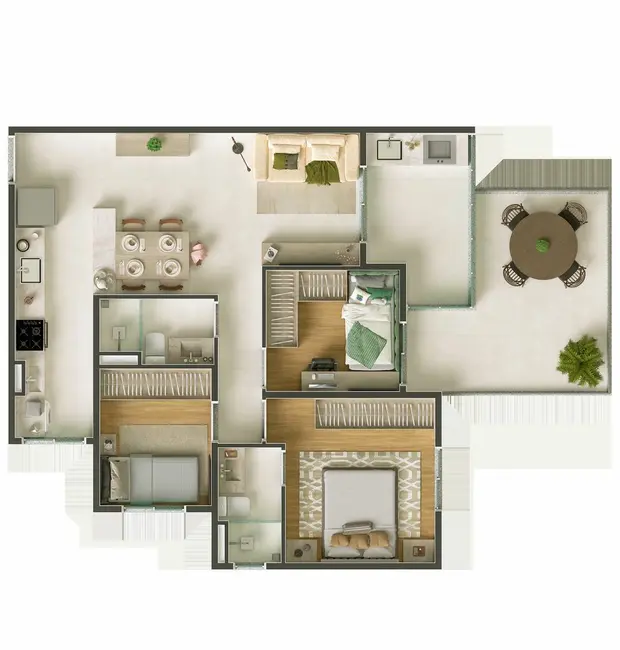 Foto 6 de Apartamento com 2 quartos à venda, 53m2 em Vila Esperança, São Paulo - SP