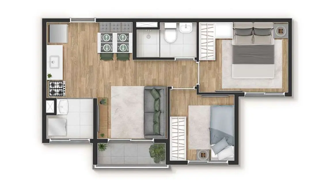 Foto 2 de Apartamento com 1 quarto à venda, 26m2 em Vila Butantã, São Paulo - SP