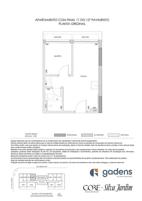 Foto 3 de Kitnet com 1 quarto à venda, 50m2 em Moema, São Paulo - SP