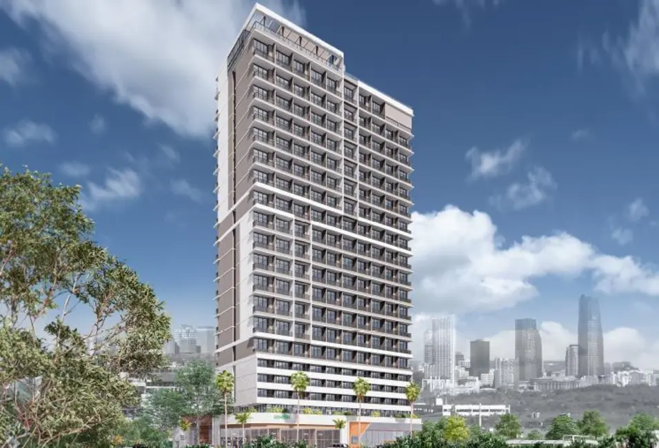 Foto 1 de Kitnet com 1 quarto à venda, 43m2 em Brooklin Paulista, São Paulo - SP