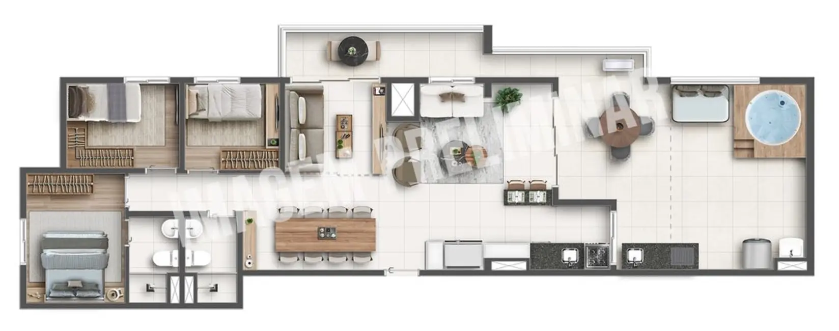 Foto 2 de Apartamento com 1 quarto à venda, 26m2 em Vila Esperança, São Paulo - SP