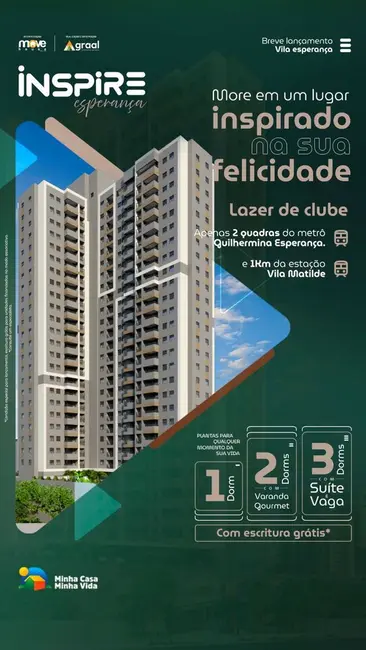 Foto 5 de Apartamento com 3 quartos à venda, 65m2 em Vila Esperança, São Paulo - SP