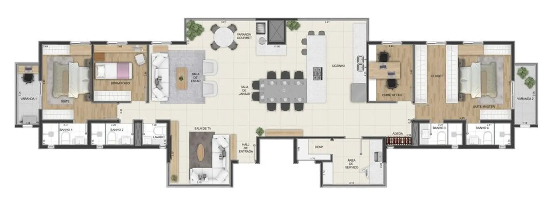 Apartamento com 3 quartos à venda, 83m2 em Vila Floresta, Santo Andre - SP - imagem 8 Foto 8 de Apartamento com 3 quartos à venda, 83m2 em Vila Floresta, Santo Andre - SP