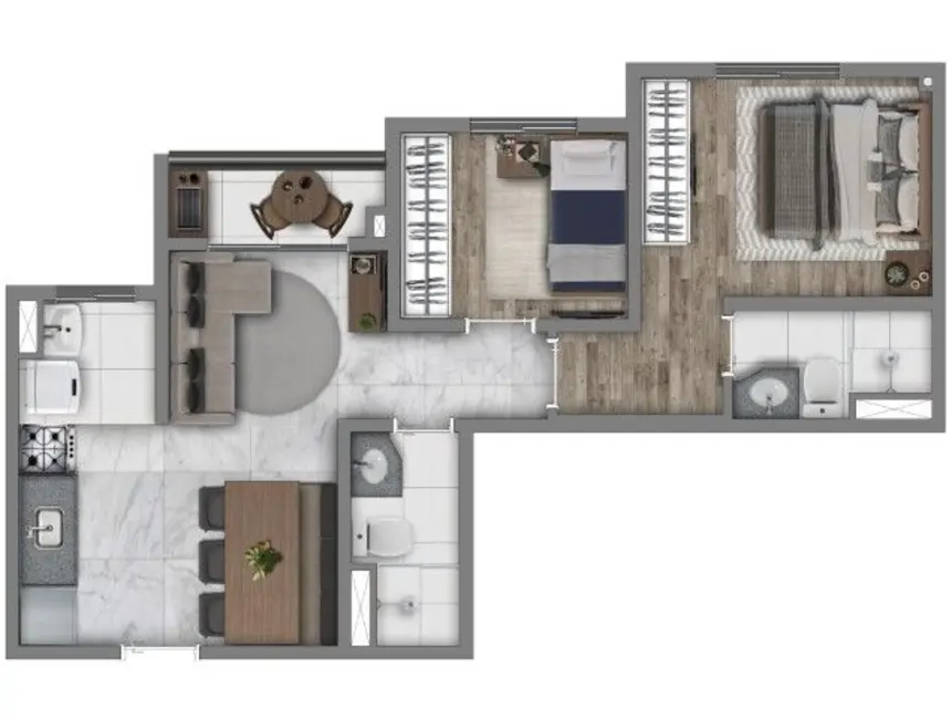 Foto 5 de Apartamento com 3 quartos à venda, 55m2 em Casa Verde, São Paulo - SP