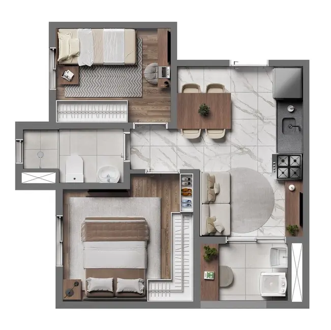 Foto 1 de Apartamento com 2 quartos à venda, 32m2 em Água Branca, São Paulo - SP
