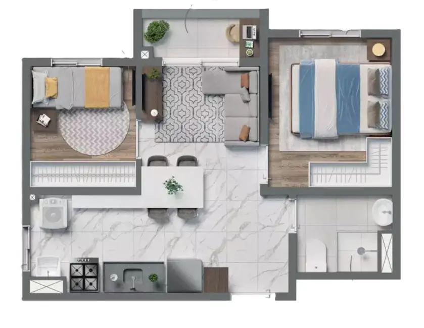 Foto 6 de Apartamento com 1 quarto à venda, 24m2 em Vila Palmeiras, São Paulo - SP