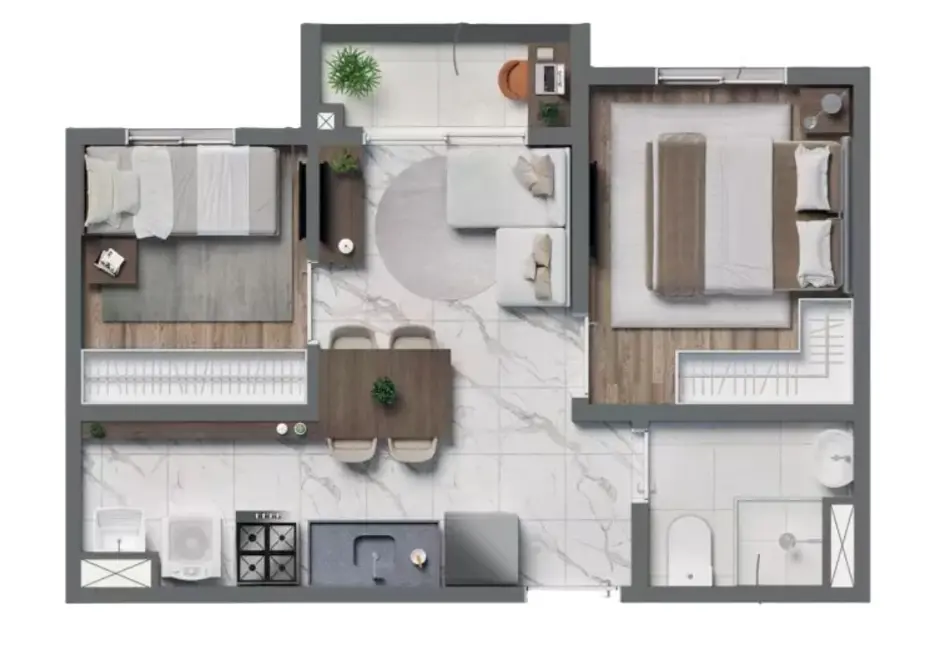 Foto 4 de Apartamento com 1 quarto à venda, 24m2 em Vila Palmeiras, São Paulo - SP