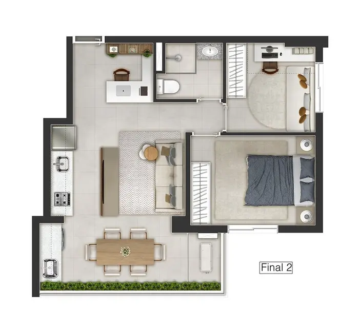 Foto 1 de Apartamento com 2 quartos à venda, 50m2 em Vila Mariana, São Paulo - SP
