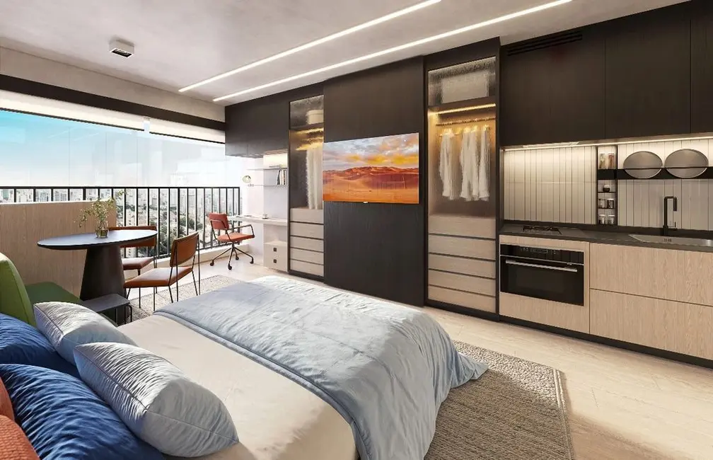 Kitnet com 1 quarto à venda, 25m2 em Vila Mariana, São Paulo - SP - imagem 4 Foto 4 de Kitnet com 1 quarto à venda, 25m2 em Vila Mariana, São Paulo - SP