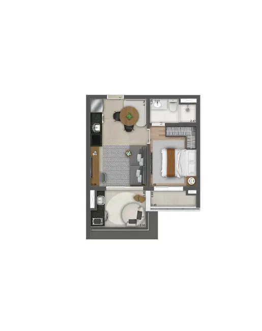 Foto 6 de Apartamento com 2 quartos à venda, 64m2 em Vila Mariana, São Paulo - SP