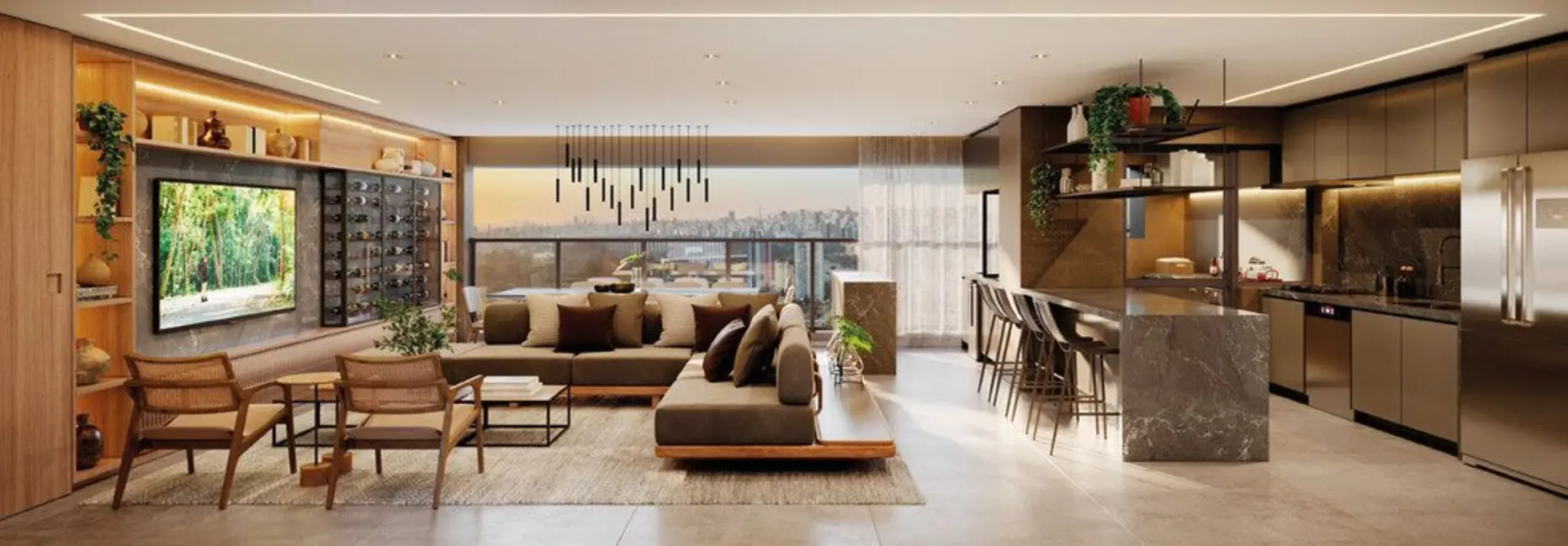 Cobertura com 3 quartos à venda, 296m2 em Ibirapuera, São Paulo - SP - imagem 4 Foto 4 de Cobertura com 3 quartos à venda, 296m2 em Ibirapuera, São Paulo - SP