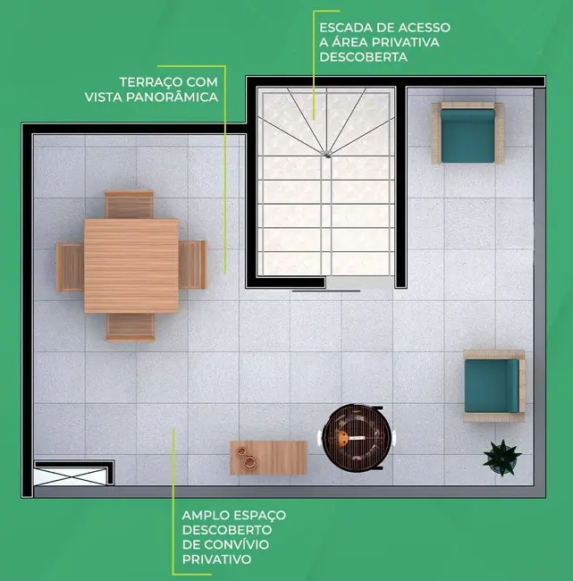 Foto 3 de Cobertura com 1 quarto à venda, 104m2 em Casa Verde, São Paulo - SP