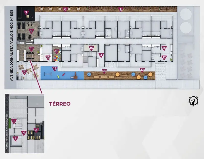 Foto 6 de Cobertura com 1 quarto à venda, 43m2 em Jardim Jaraguá (São Domingos), São Paulo - SP