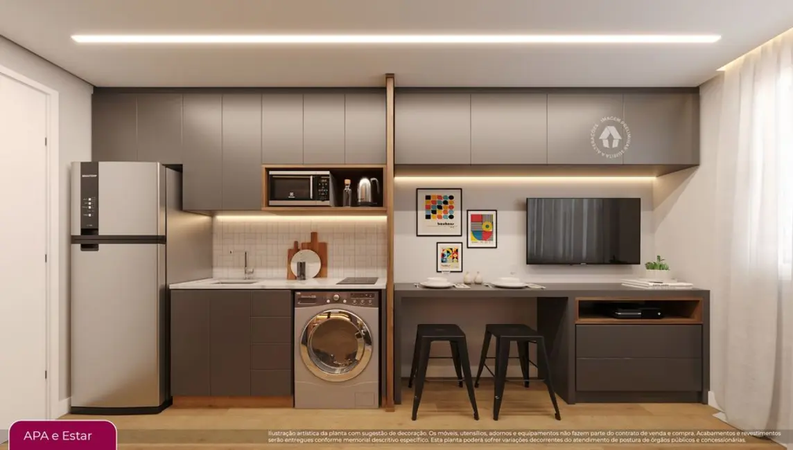 Foto 5 de Cobertura com 1 quarto à venda, 58m2 em Vila Pereira Barreto, São Paulo - SP