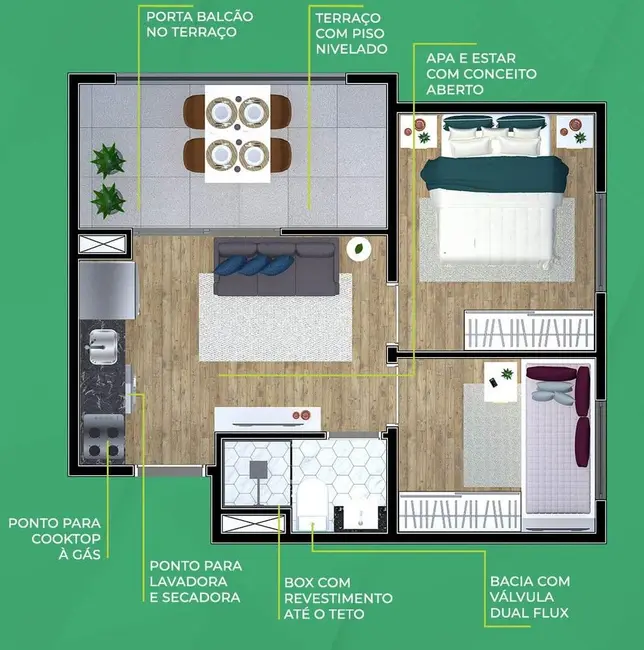 Foto 1 de Apartamento com 1 quarto à venda, 31m2 em Casa Verde, São Paulo - SP
