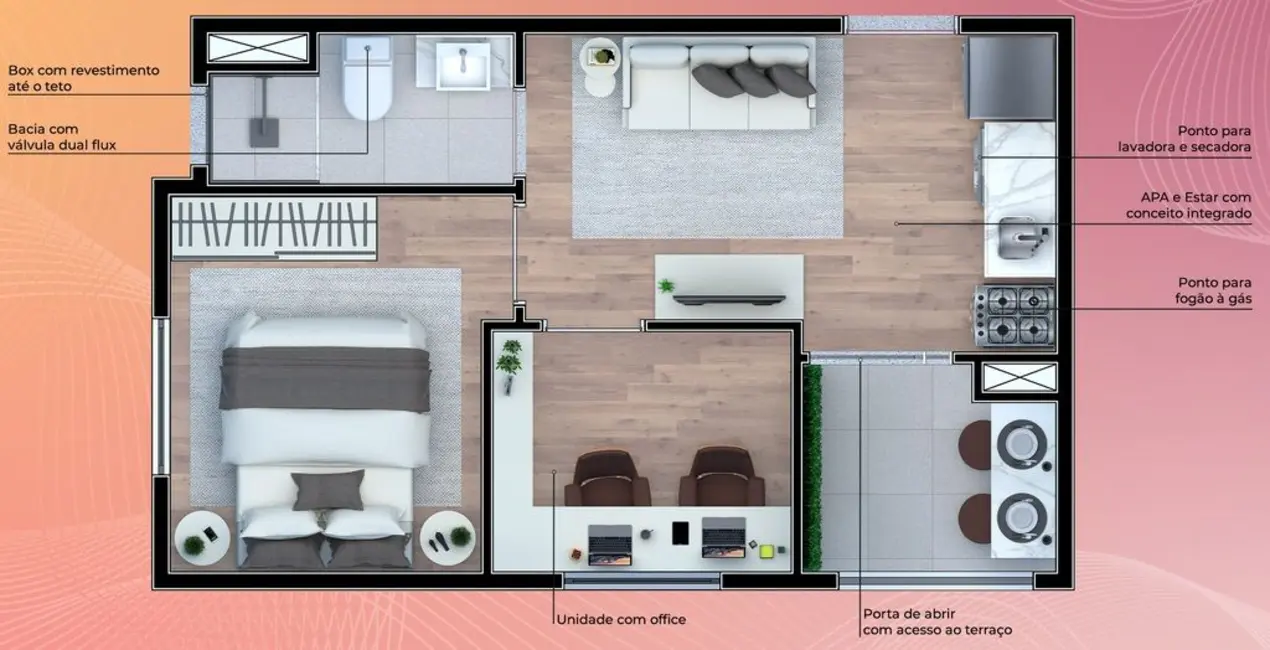 Foto 3 de Cobertura com 1 quarto à venda, 137m2 em Vila Prudente, São Paulo - SP