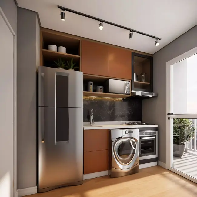 Apartamento com 1 quarto à venda, 27m2 em Água Branca, São Paulo - SP - imagem 6 Foto 6 de Apartamento com 1 quarto à venda, 27m2 em Água Branca, São Paulo - SP