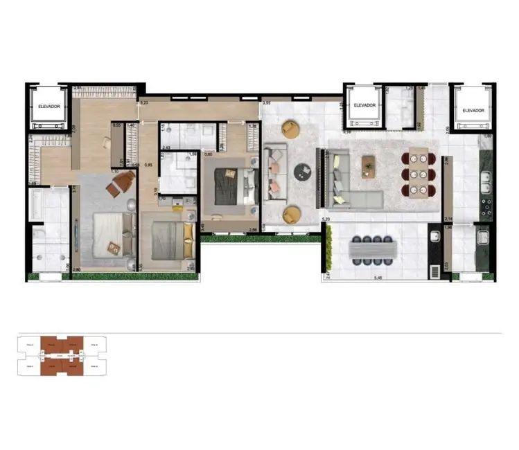 Foto 3 de Apartamento com 2 quartos à venda, 72m2 em Vila Mariana, São Paulo - SP