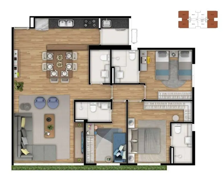 Foto 1 de Apartamento com 2 quartos à venda, 72m2 em Vila Mariana, São Paulo - SP