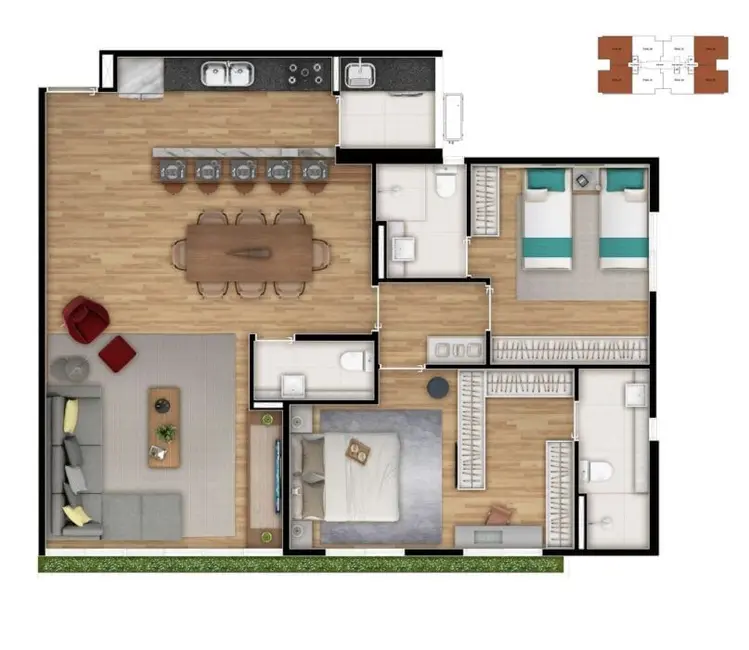 Foto 5 de Apartamento com 2 quartos à venda, 72m2 em Vila Mariana, São Paulo - SP