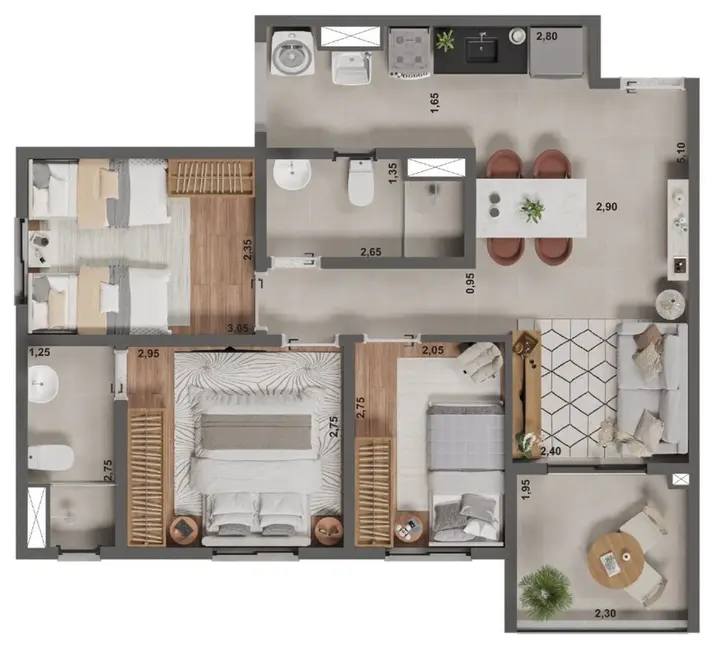 Foto 5 de Kitnet com 1 quarto à venda, 26m2 em Vila Suzana, São Paulo - SP