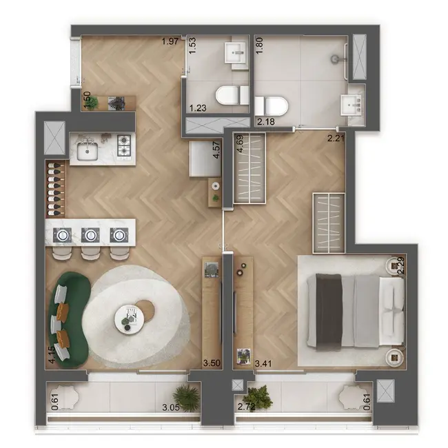 Foto 9 de Apartamento com 2 quartos à venda, 93m2 em Jardim América, São Paulo - SP