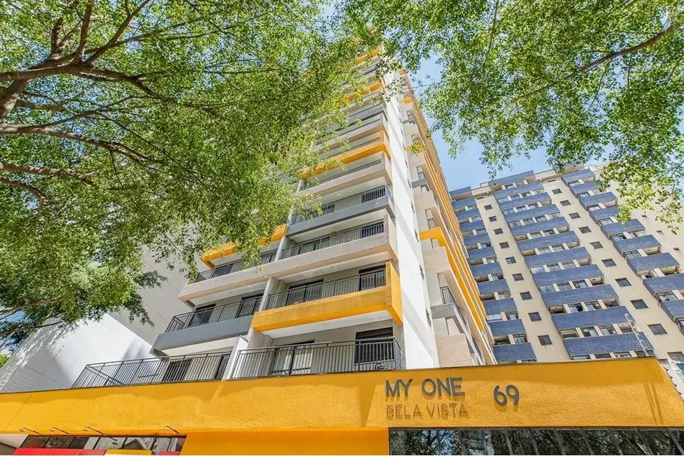 Apartamento com 1 quarto à venda, 27m2 em Bela Vista, São Paulo - SP - imagem 3 Foto 3 de Apartamento com 1 quarto à venda, 27m2 em Bela Vista, São Paulo - SP