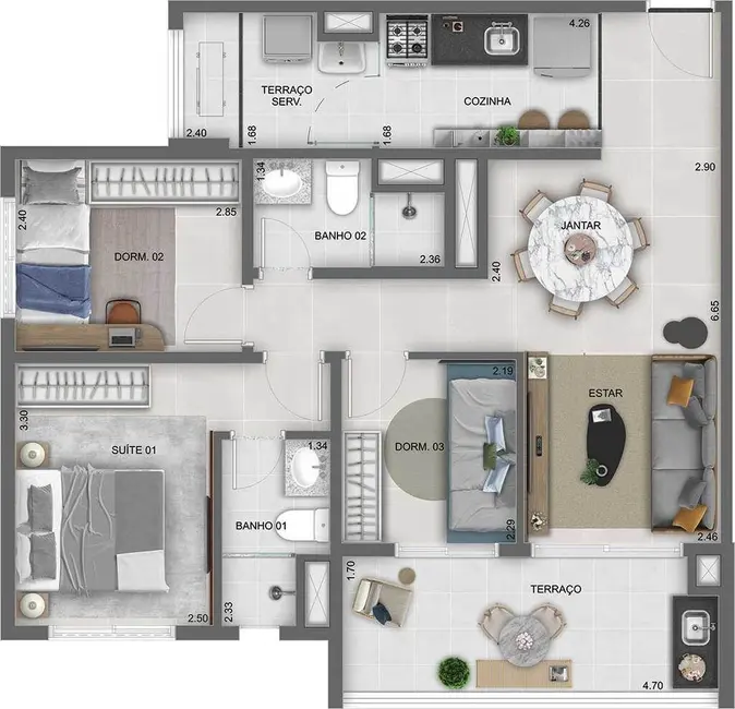 Apartamento com 2 quartos à venda, 38m2 em Vila Prudente, São Paulo - SP - imagem 1 Foto 1 de Apartamento com 2 quartos à venda, 38m2 em Vila Prudente, São Paulo - SP