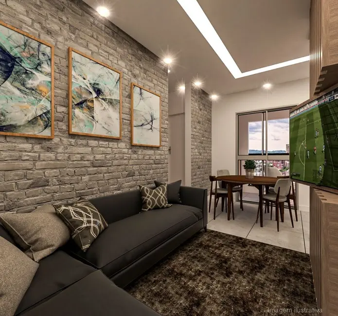 Foto 2 de Apartamento com 2 quartos à venda, 45m2 em Centro, São Paulo - SP